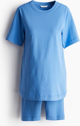 H&M MAMA 2-teiliges Baumwollset - Blue