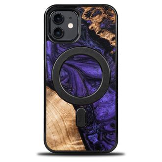 OEM Funda Bewood Unique Para Iphone 12/12 Pro - Violeta Con Magsafe