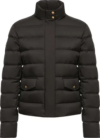 Moncler Moncler Bessettes Short Down Jacket, Women, Black, Size: 00