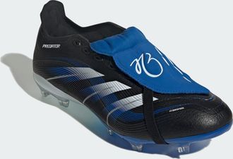 adidas adidas Performance Unisex Predator League Jude Bellingham Fold-Over Tongue Firm/Multi-Ground Boots - Black - Size UK 10