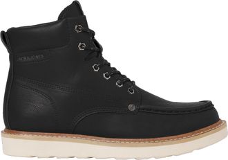 Jack & Jones Jack And Jones Heren Archway Moc Toe Enkellaarsjes (Antraciet)