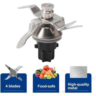 OEM Cuchilla Compatible Con Thermomix Tm31, Cuchilla Mezcladora De Acero Inoxidable, Para Juego De Cuchillas Thermomix Tm31 -crezuo