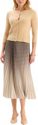 Tyler B&ouml;e Cara Skirt In Hombre Beige