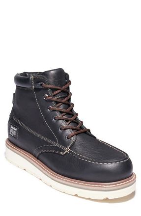 Timberland Gridworks 6 Waterproof Work Boot in Black at Nordstrom, Size 11.5