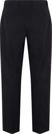 Ermenegildo Zegna Mens Trousers Cotton-Linen Black
