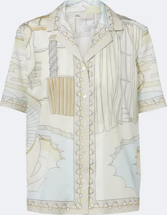 Tory Burch Printed cotton shirt