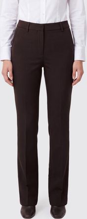 Pantaloni Torino Mid-Rise Skinny Cr&ecirc;pe Trousers with Concealed Fastening