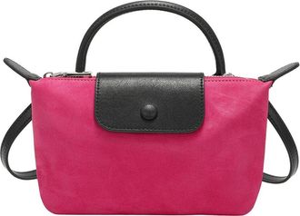 Tiffany & Fred Tiffany And Fred Paris Elegant Mini Suede Leather Satchel