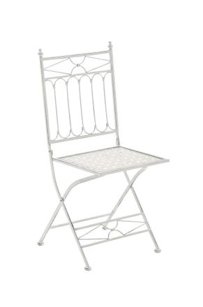 Clp Silla Plegable Asina Blanco Antiguo