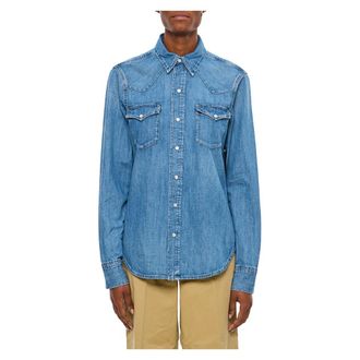 Polo Ralph Lauren Denim Shirts, female, Blue, Size: XS Denim Shirt