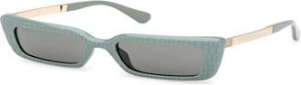 Max & Co. Mo0143 Zonnebril - unisex - Accessoires - Geel - Maat: 52 MM