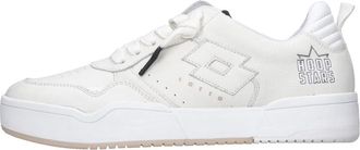Lotto Hoop Stars Sneakers - Heren - Sneakers - Wit - 43 EU - Leer - Schoenen