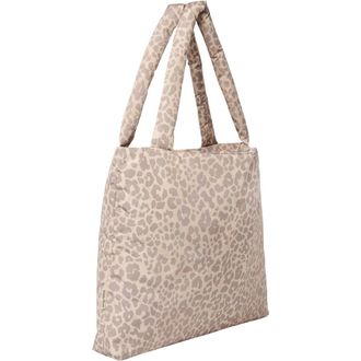 Studio Noos Shopper Puffy Mom Bag - Dames - Tassen - Beige - Maat: ONE Size