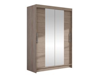 Mirjan24 Mobilier1 - Armario Closico 133, Trufa Roble, 200x120x58cm, Puertas De Armario: Correderas, N&uacute;mero De Estantes: 0