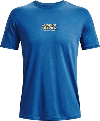 Under Armour Sporting Goods T-shirt Blue 1376856-481