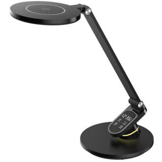 Fabrilamp Fabrilamp - Flexo hamlet nero 10w 800lm 3000-4500-6000k ora dimmer dimmer dimmer resto 44,3x19,1x28,3cm