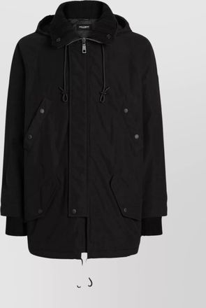 Dolce & Gabbana hooded jacket with drawstring and pockets