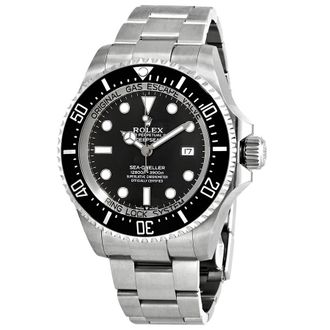 Rolex Pre-owned Rolex Deepsea Black Dial Mens Watch 126660-0001