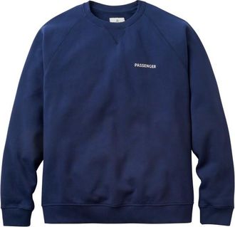 Passenger Roamer Organic Cotton Sweatshirt Pullover f&uuml;r Herren | blau