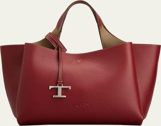 Tod's Mini Grain Leather Tote Bag
