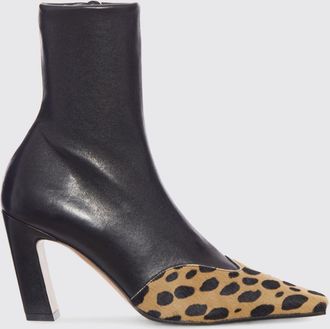 Khaite Stivaletto Nevada Khaite in pelle e cavallino animalier