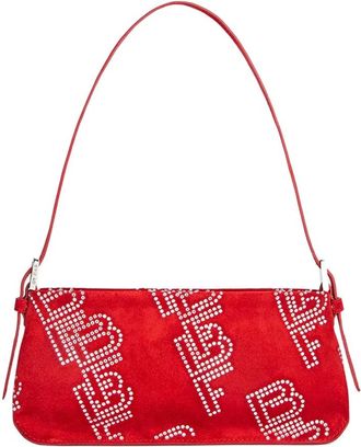 by FAR Vooraf eigendom Rivale Leather Double Tour Armband - Dames - Schoudertassen - Rood - ONE Size - Su&egrave;de - Tassen
