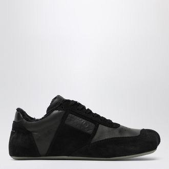 Maison Margiela Sneaker Anatomic nera in pelle e suede