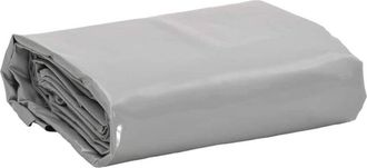 vidaXL Tarpaulin Grey 5x5 m 650 g/m&sup2; Vidaxl