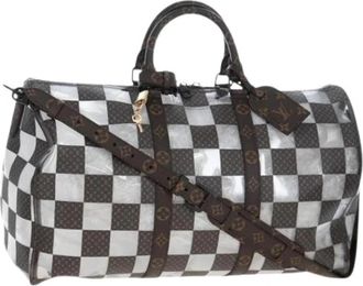 Louis Vuitton Pre-owned Boston Bag - Dames - Vintage Weekendtas - Bruin - ONE Size - Vintage