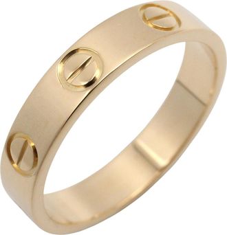 Cartier Gold Yellow Gold (18K) Band Ring (Pre-Owned)