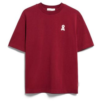 Armedangels Tarjaa &Aring; Embro T-Shirt f&uuml;r Damen | rot