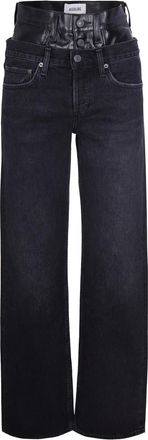 A Gold E Black Relaxed High Rise Jeans