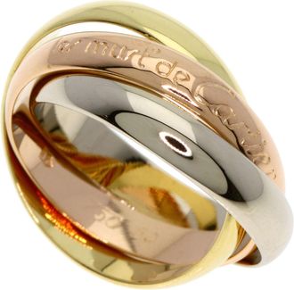 Cartier Yellow Gold (18K) Pink Gold (18K) White Gold (18K) Band Ring (Pre-Owned)