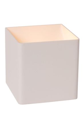 Lucide L&aacute;mpara de pared de aluminio con 1 led integrado, blanco