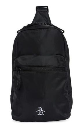 Original Penguin Sport Sling Bag in Black at Nordstrom Rack