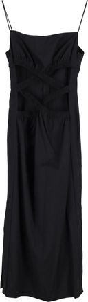 CHRISTOPHER ESBER Cutout Maxi Dress in Black Wool