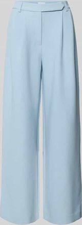 Jake*s Wide Fit Stoffhose mit Viskose-Anteil in Bleu, Gr&ouml;&szlig;e 32