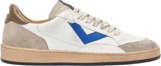 4B12 Play New U1005 - Heren - Sneakers - Wit - 44 EU - Leer - Schoenen