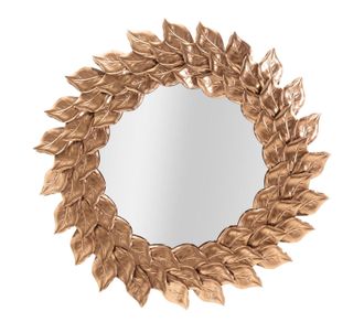 Charme 1921 Glam Petal Wall Mirror Copper cm ø 73x5