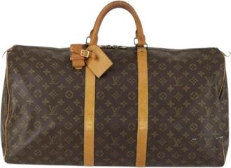 Louis Vuitton Pre-owned Keepall tas - unisex - Vintage Weekendtas - Bruin - ONE Size - Vintage