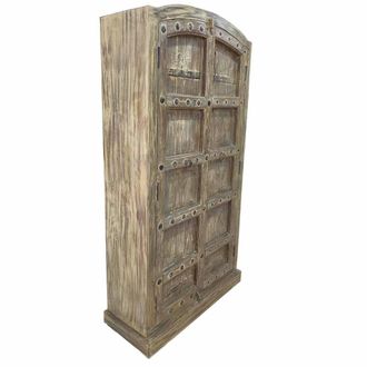 Wanderlust Deco Armario de madera artesanal 90-100x37x170-195h cm