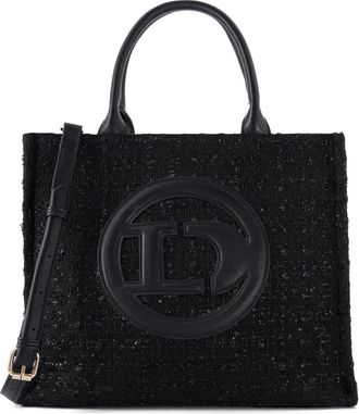 Dune London Womens Accessories Dextaro - Large Grab Bag - Black material_Fabric - One Size