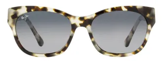 Maui Jim MJ747 24K Monstera Leaf Filigree Sunglasses - Gray