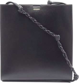 Jil Sander TANGLE Medium Leather Shoulder Bag