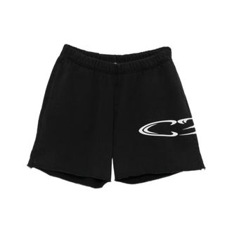 Cole Buxton Casual Shorts, male, Black, Size: XL Surf Decal Shorts