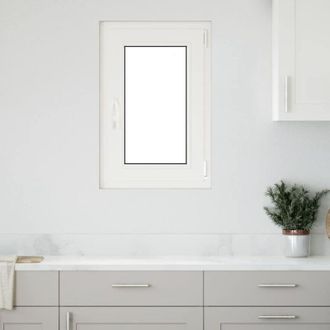 vidaXL Vidaxl - Ventana De S&oacute;tano risor 50x75 Cm Oscilobatiente Din Derecha Blanca
