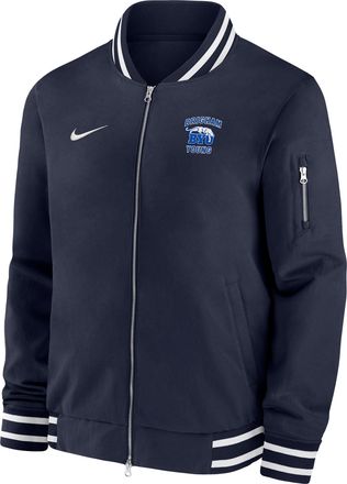 Nike BYU Cougars Nike Mens College Bomber Jacket in Blue | M62424E168BGYU-NVY