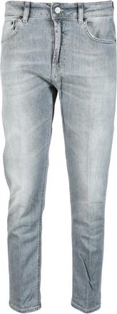 Dondup Slim-fit Jeans - Dames - Slim Fit Jeans - Grijs - W25 - Katoen - Jeans