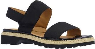 L'Amour Des Pieds Delphina Ankle Strap Sandal in Black at Nordstrom, Size 5.5