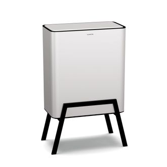 Klarstein Klarstein Cubo De Basura Yuma 30 L Cubo Interior Filtro De Olores Patas Pulsador